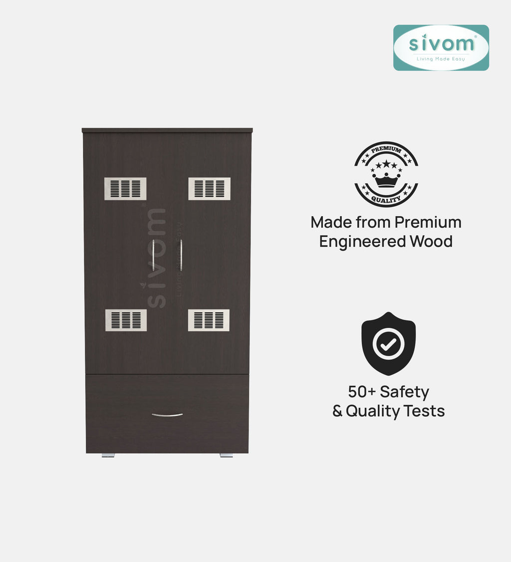 SIVOM Badger Laundry Engineered Wood Unit for Modern Homes | Elegant Design & Premium Finish
