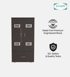 SIVOM Badger Laundry Engineered Wood Unit for Modern Homes | Elegant Design & Premium Finish