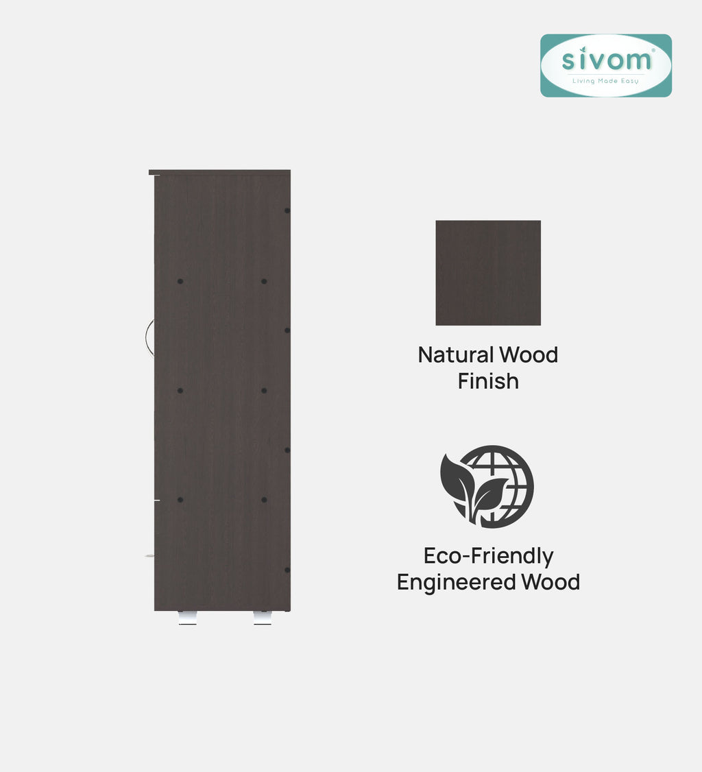 SIVOM Badger Laundry Engineered Wood Unit for Modern Homes | Elegant Design & Premium Finish