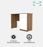Sivom SIVOM Bella Multipurpose Study/Home/Office Table Engineered Wood Study Table for Modern Homes | Elegant Design & Premium Finish