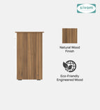 Sivom SIVOM Bella Multipurpose Study/Home/Office Table Engineered Wood Study Table for Modern Homes | Elegant Design & Premium Finish