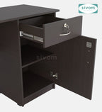 Sivom SIVOM Bella Multipurpose Study/Home/Office Table Engineered Wood Study Table for Modern Homes | Elegant Design & Premium Finish