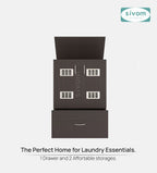 SIVOM Bloom Laundry Engineered Wood Unit for Modern Homes | Elegant Design & Premium Finish