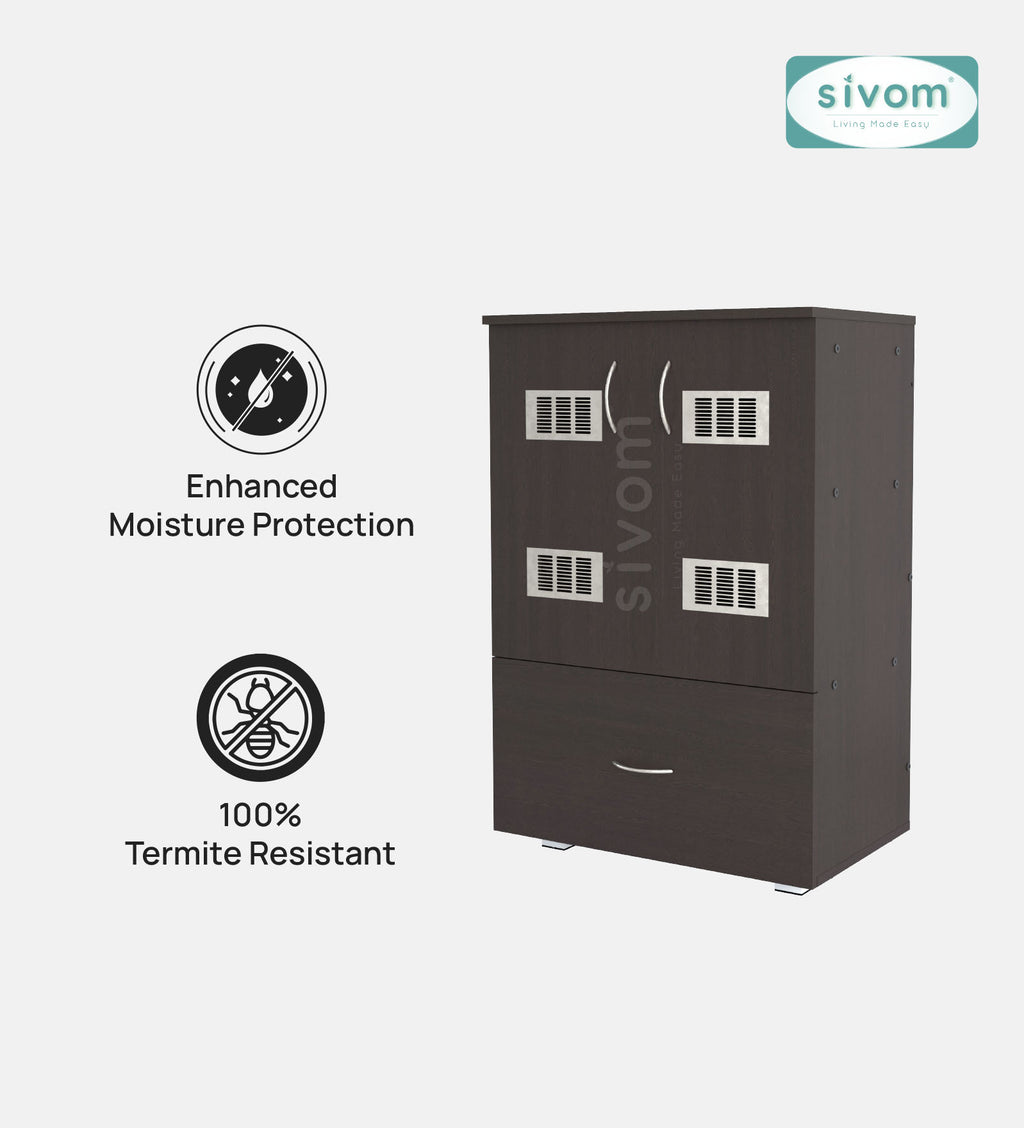 SIVOM Bloom Laundry Engineered Wood Unit for Modern Homes | Elegant Design & Premium Finish
