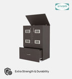 SIVOM Bloom Laundry Engineered Wood Unit for Modern Homes | Elegant Design & Premium Finish