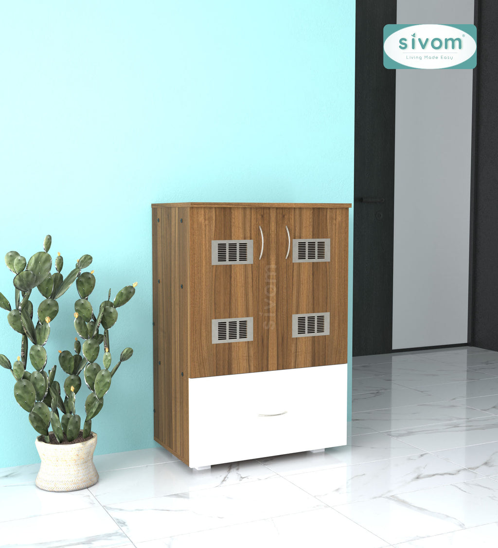 SIVOM Bloom Laundry Engineered Wood Unit for Modern Homes | Elegant Design & Premium Finish