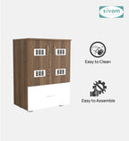 SIVOM Bloom Laundry Engineered Wood Unit for Modern Homes | Elegant Design & Premium Finish