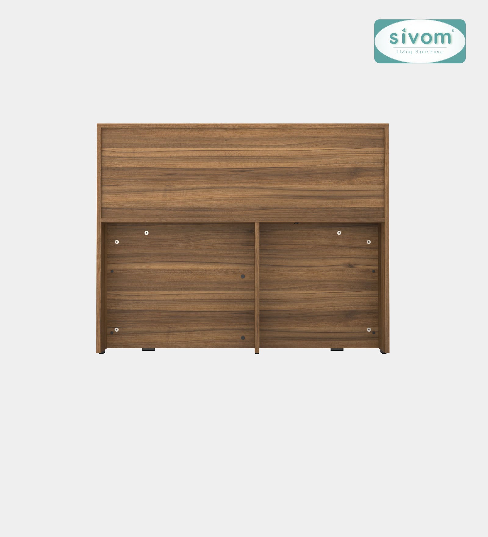 Sivom SIVOM Bolton Single Bed with Storage Engineered Wood Single Box Bed for Modern Homes | Elegant Design & Premium Finish