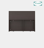 Sivom SIVOM Bolton Single Bed with Storage Engineered Wood Single Box Bed for Modern Homes | Elegant Design & Premium Finish