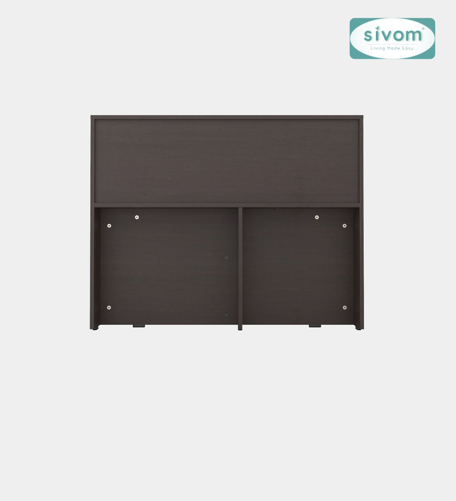 Sivom SIVOM Bolton Single Bed with Storage Engineered Wood Single Box Bed for Modern Homes | Elegant Design & Premium Finish