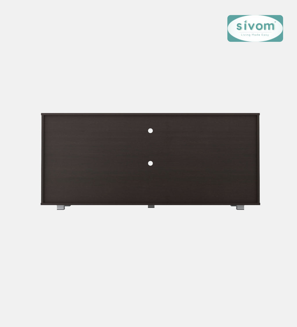 SIVOM Brio Multipurpose TV Unit fits upto 43 inch with Storage Engineered Wood TV Entertainment Unit for Modern Homes | Elegant Design & Premium Finish