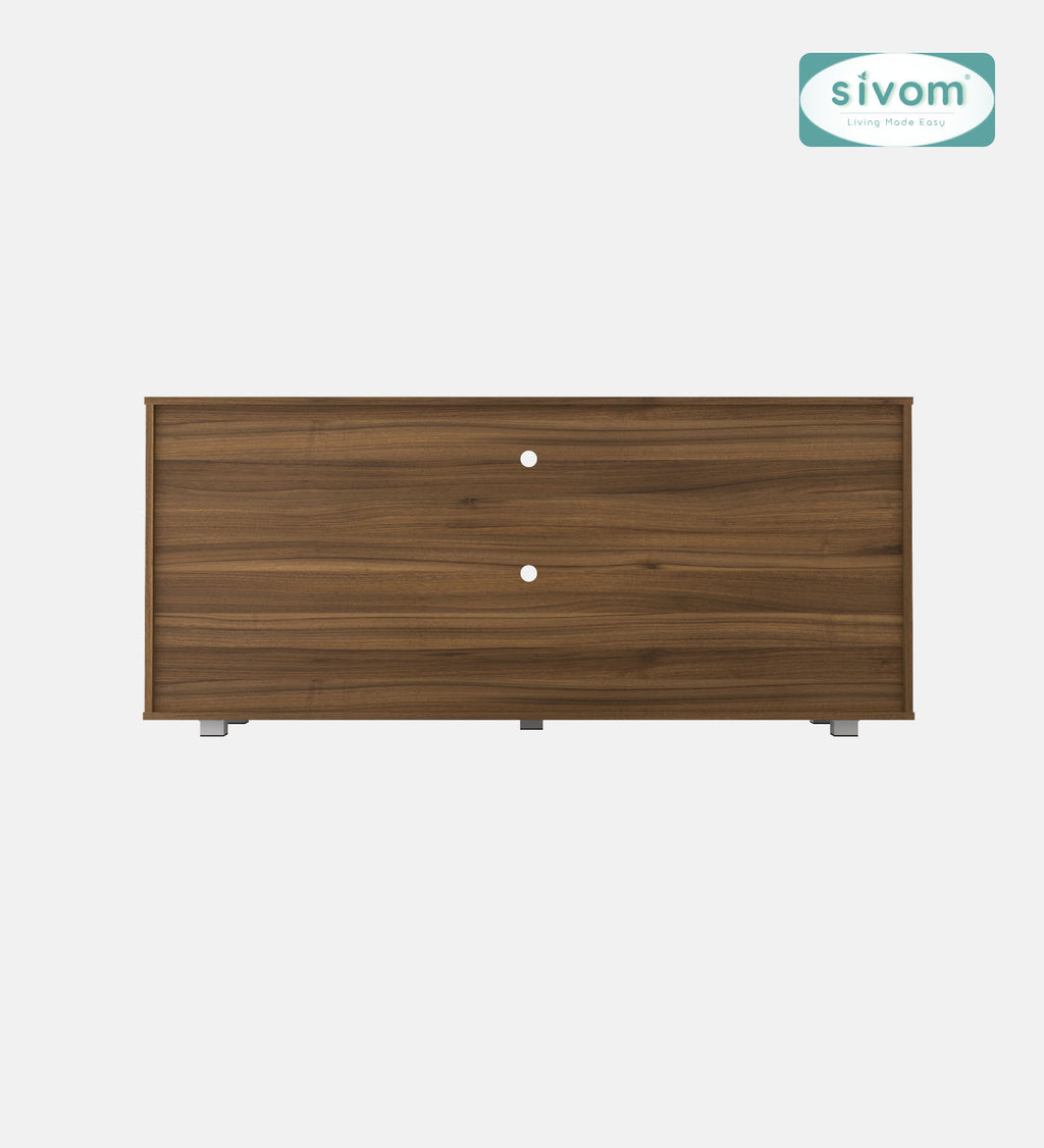 SIVOM Brio Multipurpose TV Unit fits upto 43 inch with Storage Engineered Wood TV Entertainment Unit for Modern Homes | Elegant Design & Premium Finish