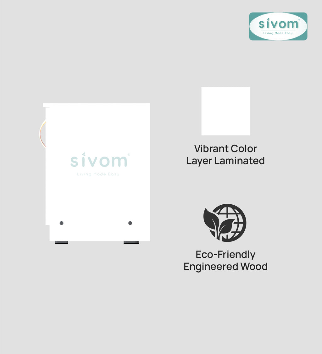 Sivom SIVOM Bristo Digital Printed Multipurpose TV Unit fits upto 55 inch with Storage Engineered Wood TV Entertainment Unit for Modern Homes | Elegant Design & Premium Finish