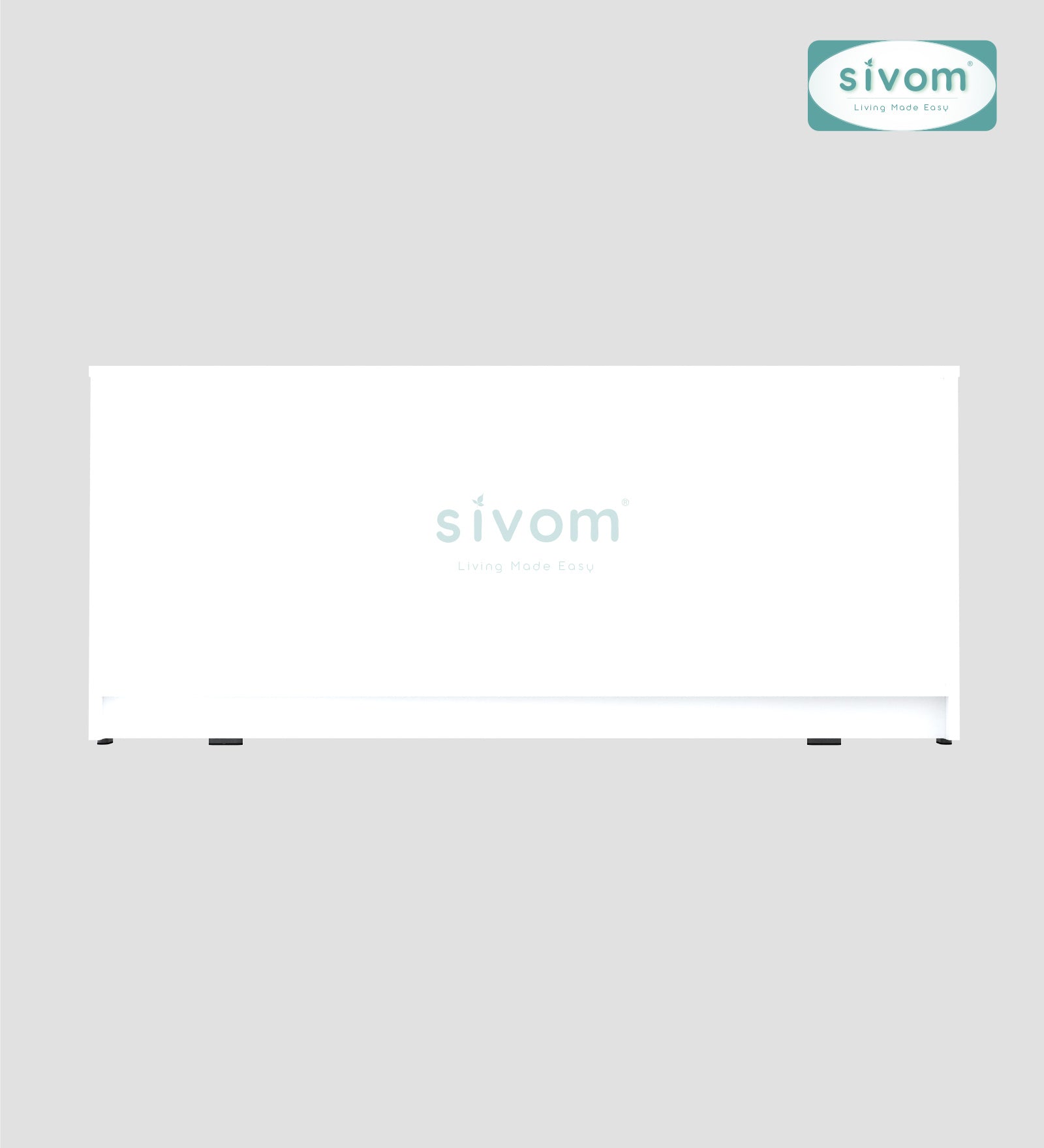 Sivom SIVOM Bristo Digital Printed Multipurpose TV Unit fits upto 55 inch with Storage Engineered Wood TV Entertainment Unit for Modern Homes | Elegant Design & Premium Finish