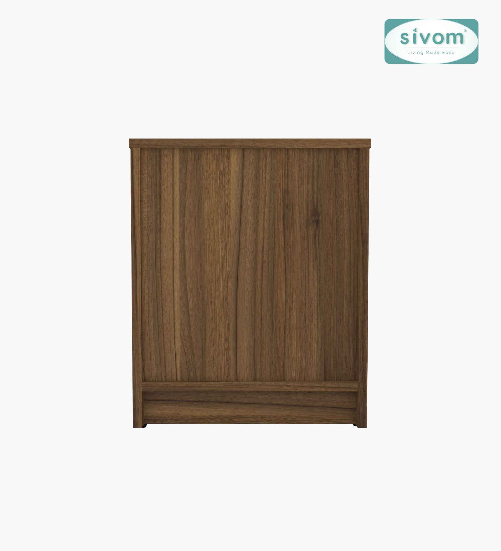 Sivom SIVOM Britto Multipurpose Side Table Engineered Wood Bedside Table for Modern Homes | Elegant Design & Premium Finish