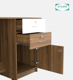 SIVOM Brook Engineered Wood Executive Desk | Elegant Design & Premium Finish