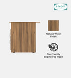 SIVOM Brook Engineered Wood Executive Desk | Elegant Design & Premium Finish