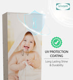 Sivom SIVOM Bubbly Digital Printed Multipurpose 2 Door Wardrobe / Spacious Shelves with Hanging Rail Engineered Wood 2 Door Wardrobe for Modern Homes | Elegant Design & Premium Finish