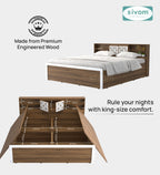 Sivom furniture Bucky King Bedroom Combo