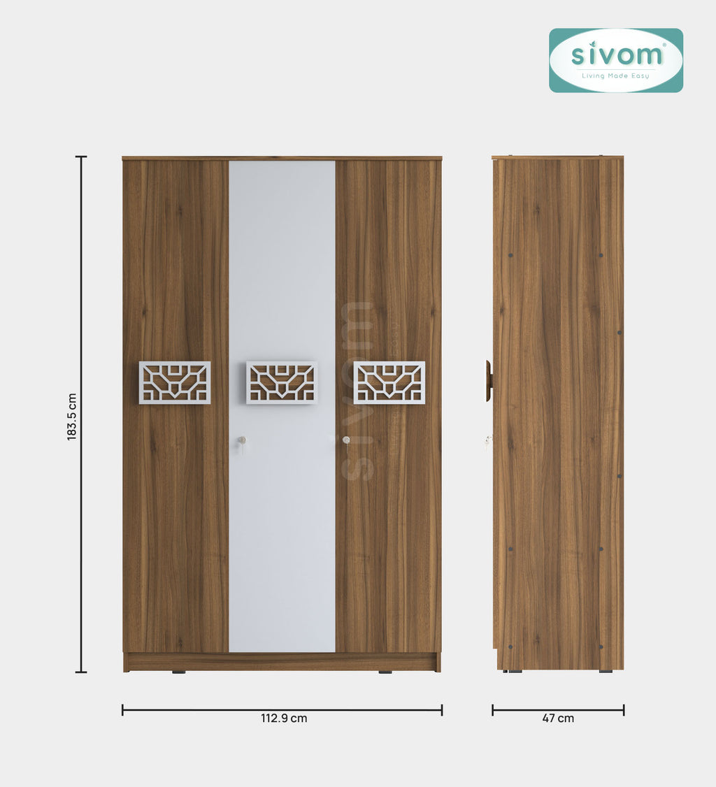 Sivom furniture Bucky Queen Bedroom Combo