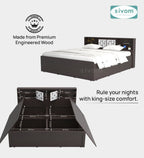 Sivom furniture Bucky King Bedroom Combo