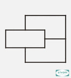 Sivom SIVOM CRIP Multipurpose Modular Wall Racks/Shelves/Organiser/Décor Particle Board Wall Shelf (Number of Shelves - 5, ) for Modern Homes | Elegant Design & Premium Finish