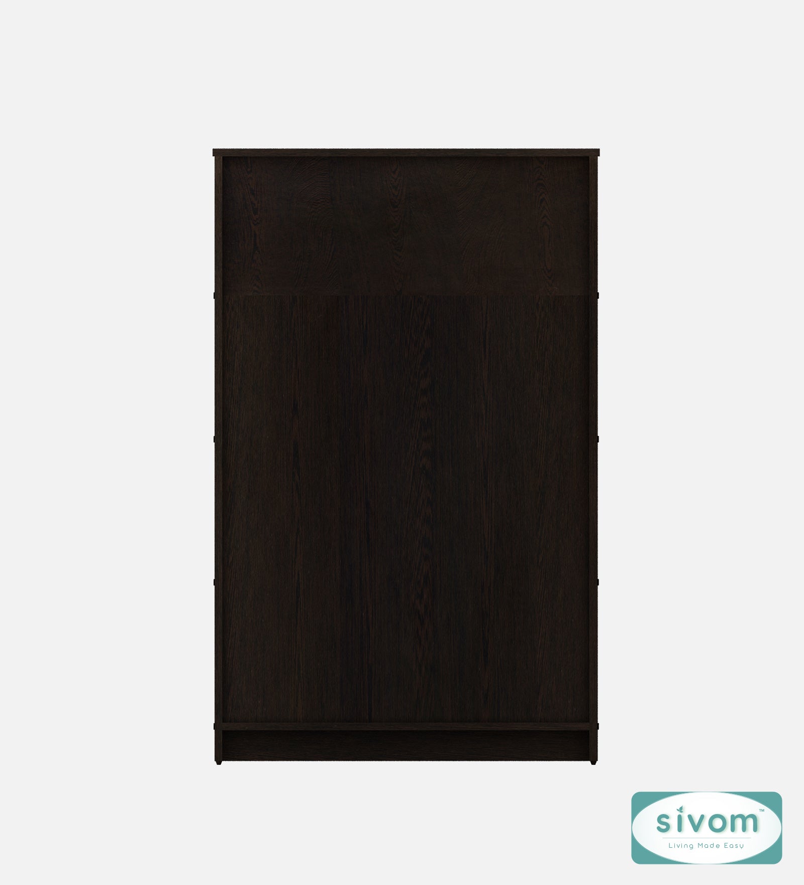 Sivom SIVOM Urbane Multipurpose Storage Rack/Study/Home/Office Engineered Wood Open Book Shelf (Finish Color - Dark Wenge, Knock Down) for Modern Homes | Elegant Design & Premium Finish