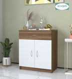 Sivom SIVOM Cabin Multipurpose Storage Unit/ Engineered Wood Free Standing Cabinet for Modern Homes | Elegant Design & Premium Finish