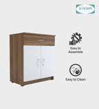 Sivom SIVOM Cabin Multipurpose Storage Unit/ Engineered Wood Free Standing Cabinet for Modern Homes | Elegant Design & Premium Finish