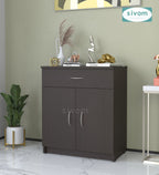 Sivom SIVOM Cabin Multipurpose Storage Unit/ Engineered Wood Free Standing Cabinet for Modern Homes | Elegant Design & Premium Finish