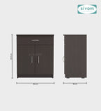 Sivom SIVOM Cabin Multipurpose Storage Unit/ Engineered Wood Free Standing Cabinet for Modern Homes | Elegant Design & Premium Finish