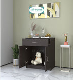 Sivom SIVOM Cabin Multipurpose Storage Unit/ Engineered Wood Free Standing Cabinet for Modern Homes | Elegant Design & Premium Finish