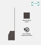 Sivom SIVOM Calvin Dressing Table with Stool Engineered Wood Dressing Table for Modern Homes | Elegant Design & Premium Finish