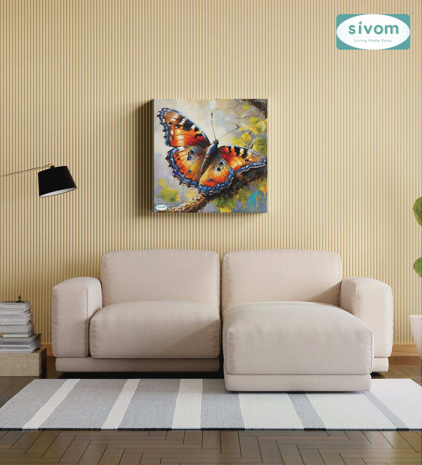 Sivom Sivom Canvas Art Print (2x2) for Modern Homes | Elegant Design & Premium Finish