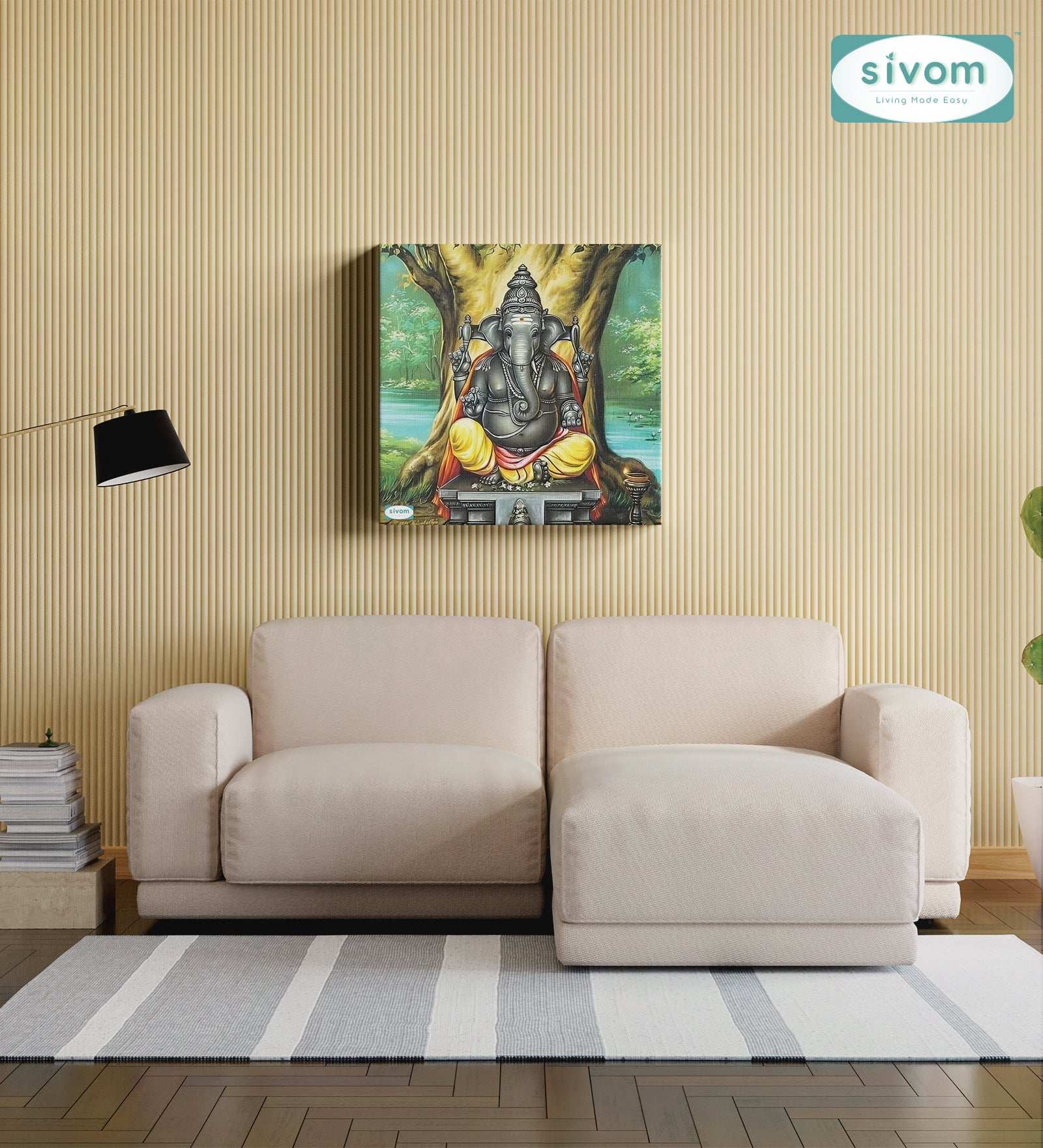 Sivom Sivom Canvas Art Print (2x2) for Modern Homes | Elegant Design & Premium Finish