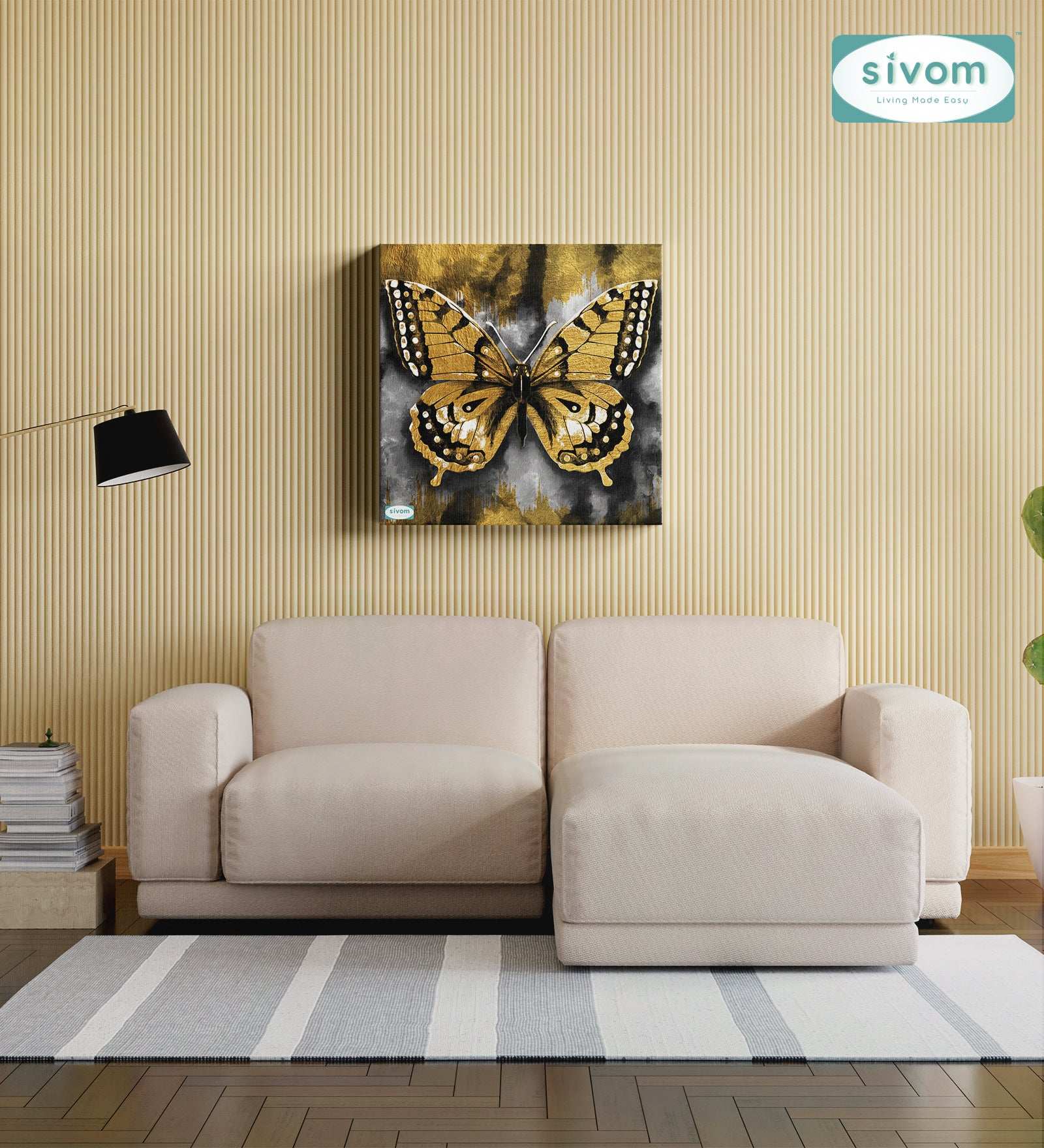 Sivom Sivom Canvas Art Print (2x2) for Modern Homes | Elegant Design & Premium Finish