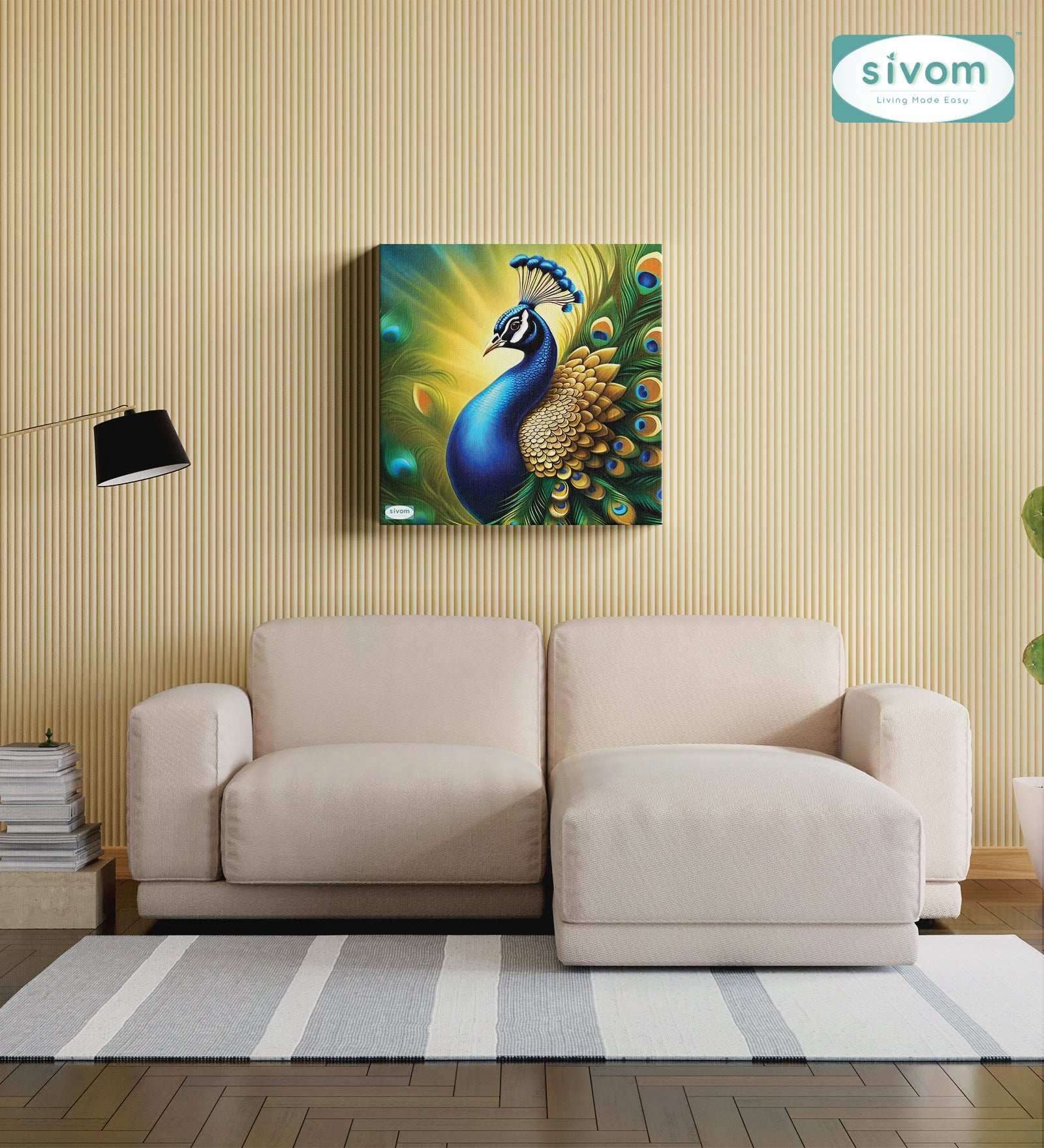 Sivom Sivom Canvas Art Print (2x2) for Modern Homes | Elegant Design & Premium Finish