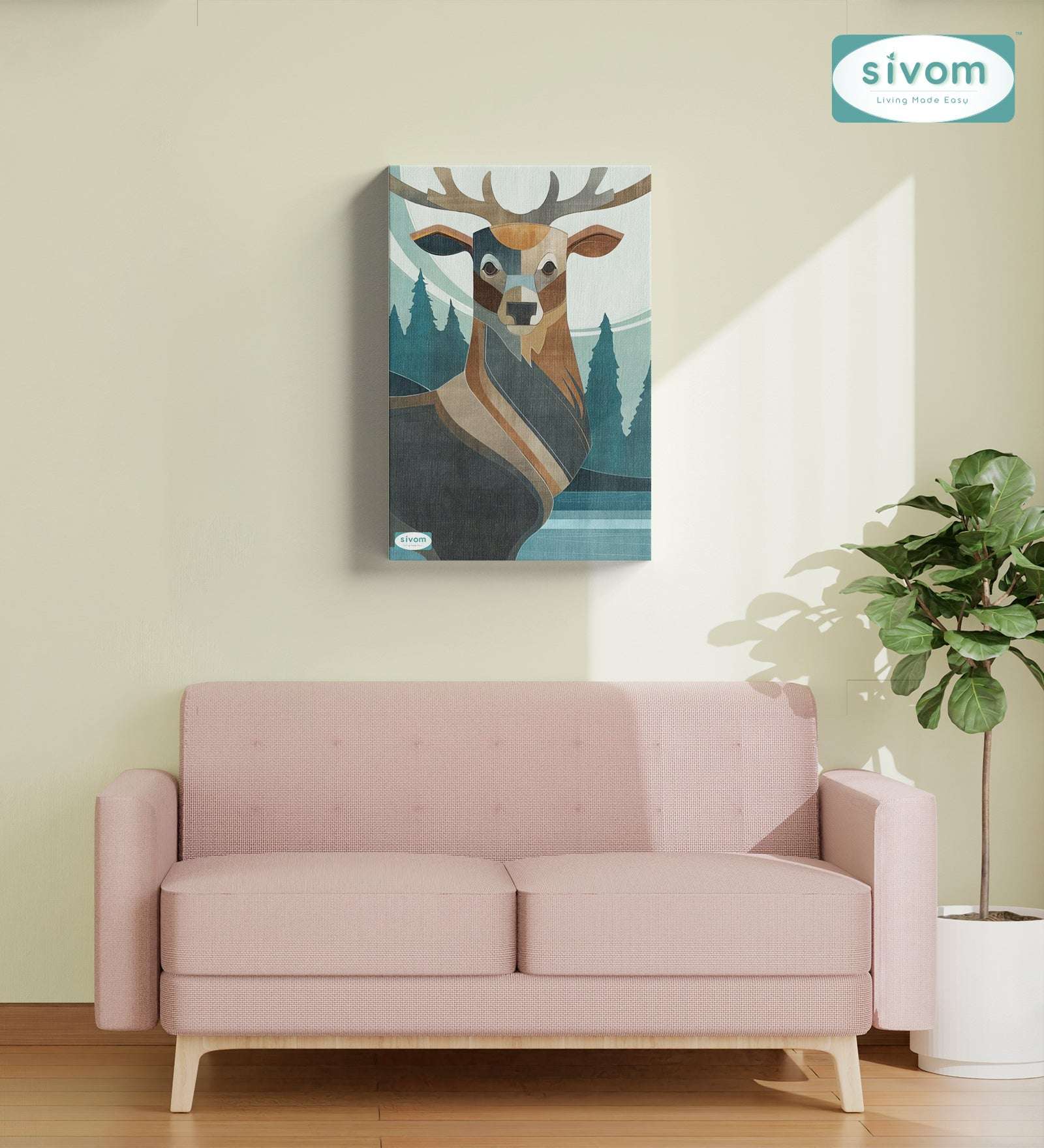 Sivom Sivom Canvas Art Print for Modern Homes | Elegant Design & Premium Finish 2x3