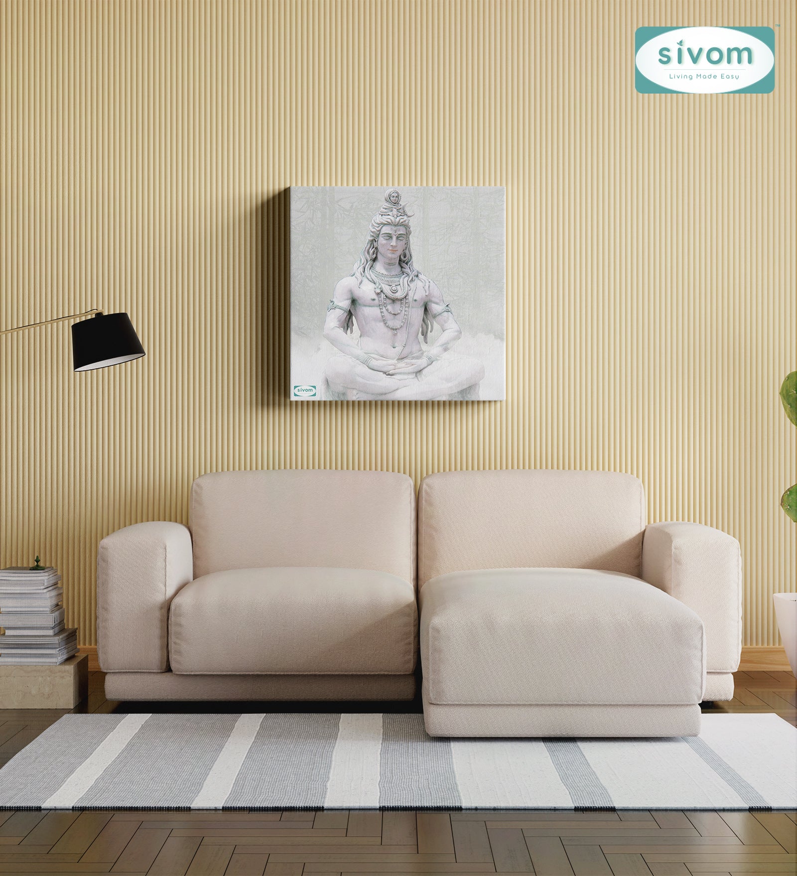 Sivom Sivom Canvas Art Print (2x2) for Modern Homes | Elegant Design & Premium Finish