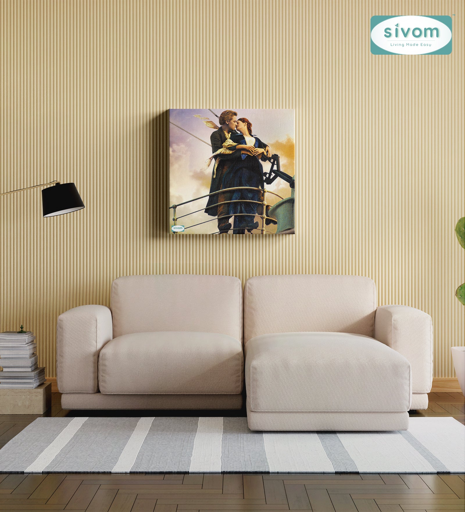 Sivom Sivom Canvas Art Print (2x2) for Modern Homes | Elegant Design & Premium Finish