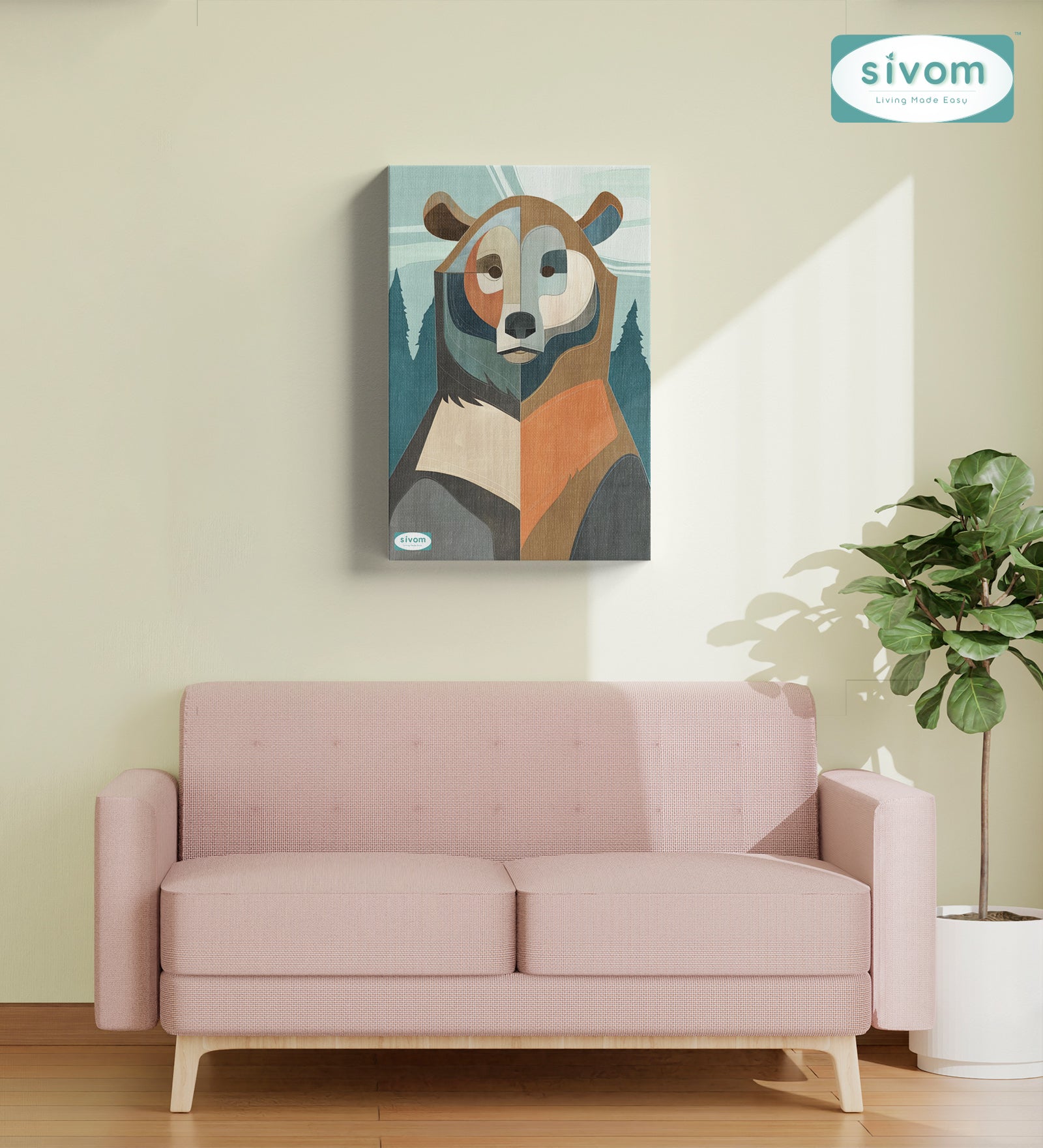 Sivom Sivom Canvas Art Print for Modern Homes | Elegant Design & Premium Finish 2x3