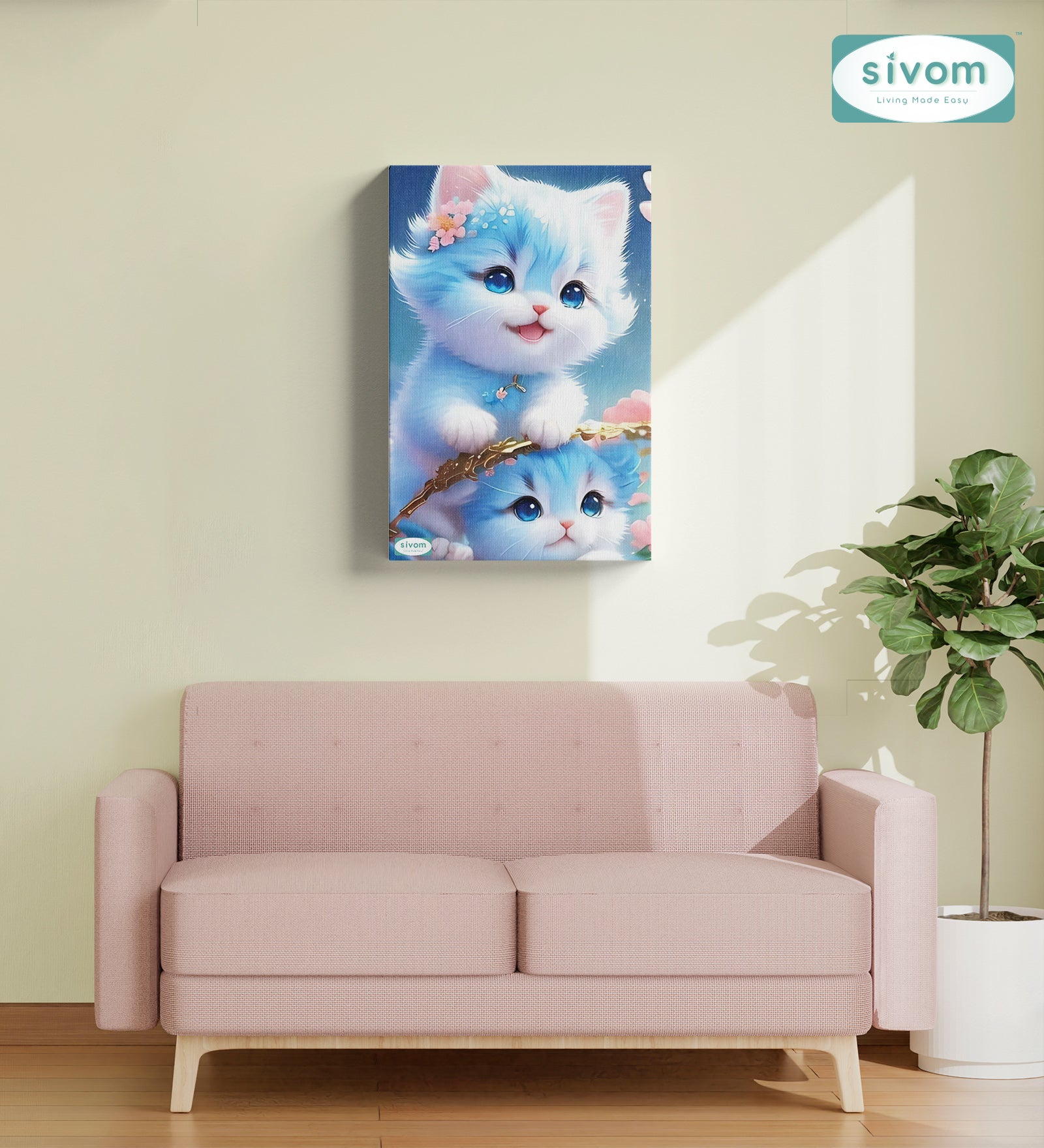 Sivom Sivom Canvas Art Print for Modern Homes | Elegant Design & Premium Finish 2x3