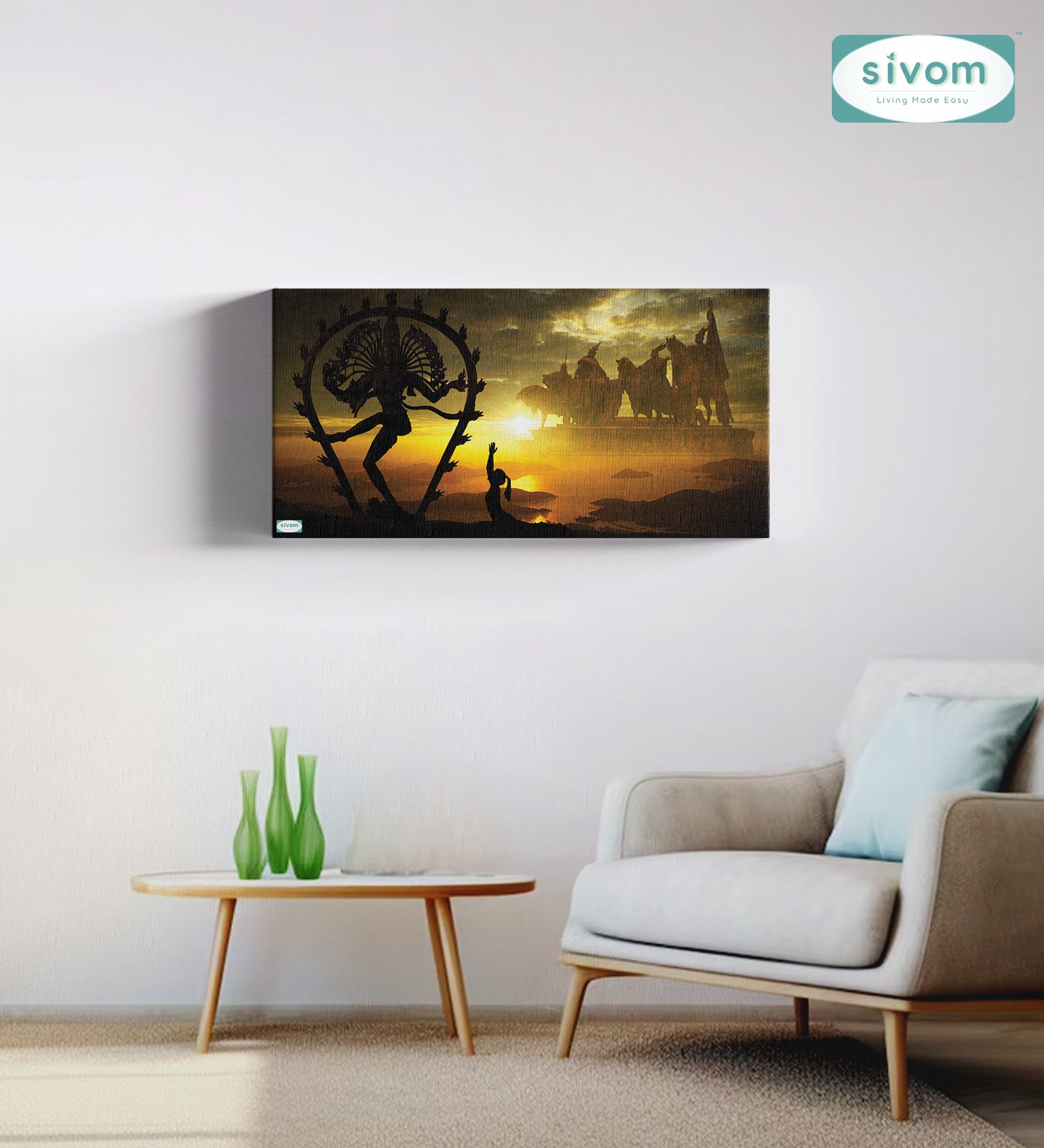 Sivom Sivom Canvas Art Print for Modern Homes | Elegant Design & Premium Finish