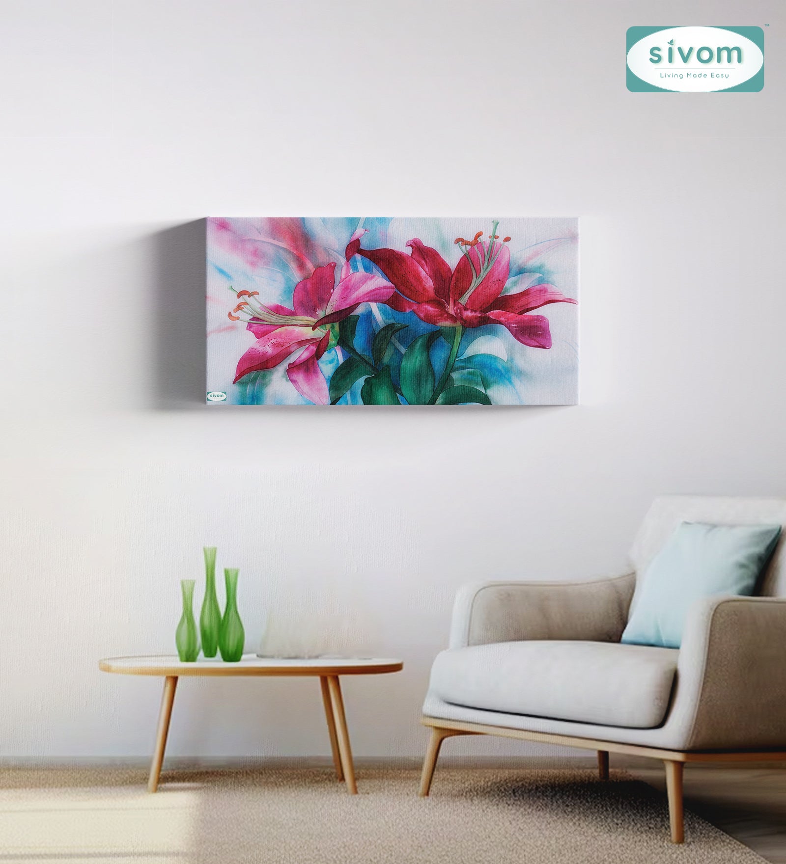 Sivom Sivom Canvas Art Print for Modern Homes | Elegant Design & Premium Finish