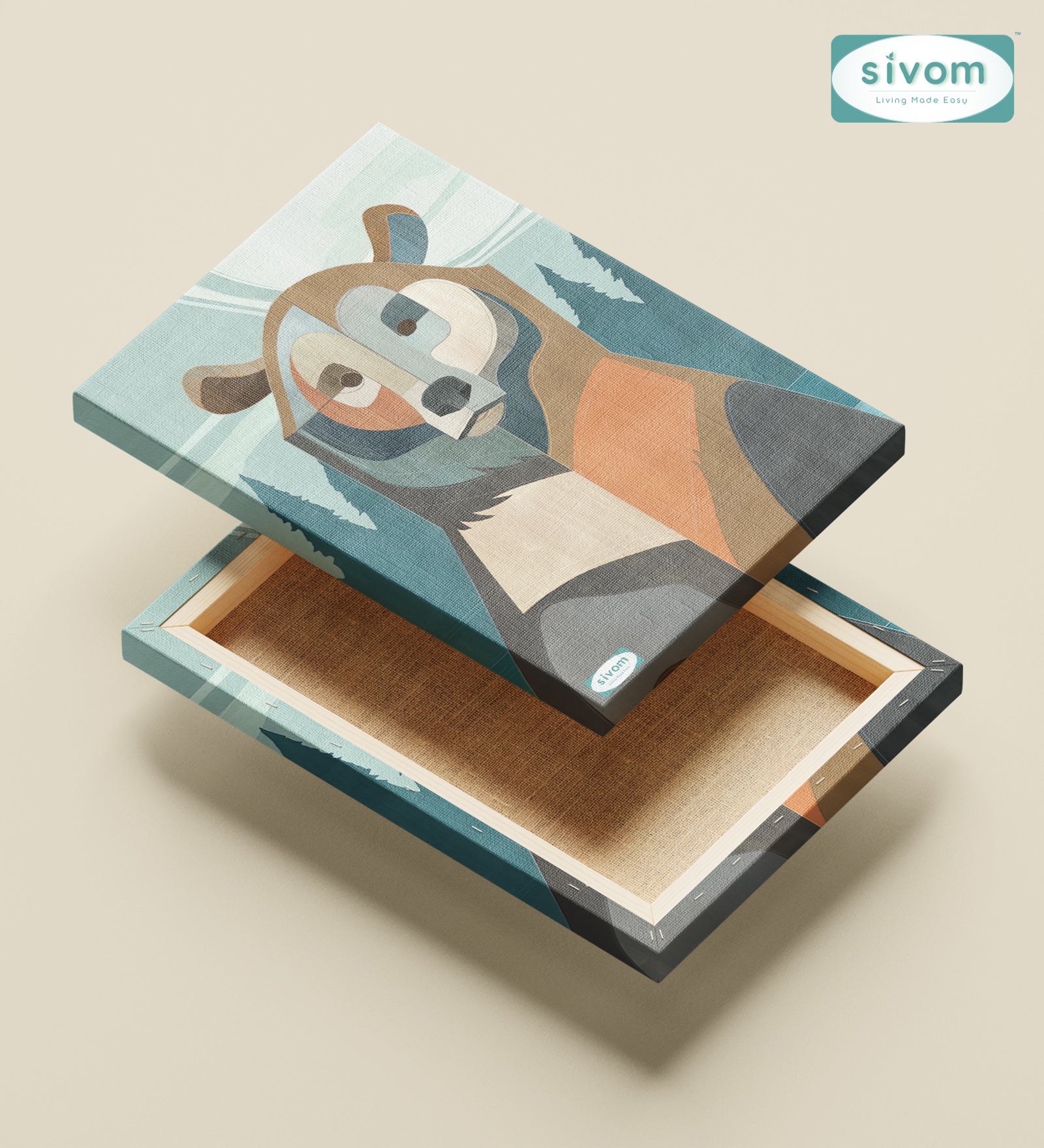 Sivom Sivom Canvas Art Print for Modern Homes | Elegant Design & Premium Finish 2x3