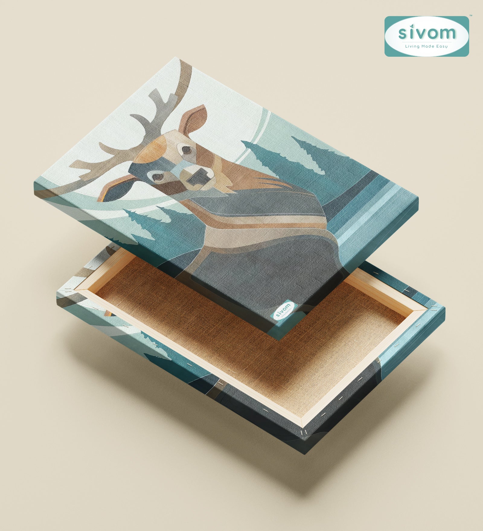 Sivom Sivom Canvas Art Print for Modern Homes | Elegant Design & Premium Finish 2x3