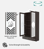Sivom furniture SIVOM Celestial Prayer Unit Engineered Wood (Height: 167, Knock Down) for Modern Homes | Elegant Design & Premium Finish