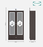 Sivom furniture SIVOM Celestial Prayer Unit Engineered Wood (Height: 167, Knock Down) for Modern Homes | Elegant Design & Premium Finish