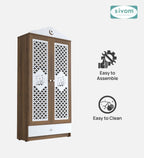 Sivom furniture SIVOM Celestial Prayer Unit Engineered Wood (Height: 167, Knock Down) for Modern Homes | Elegant Design & Premium Finish