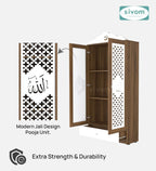 Sivom furniture SIVOM Celestial Prayer Unit Engineered Wood (Height: 167, Knock Down) for Modern Homes | Elegant Design & Premium Finish